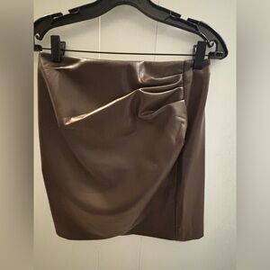 Generation Love Chocolate Brown Pencil Skirt